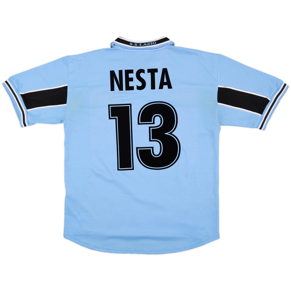 1998-00 Lazio Home Shirt Nesta #13 - 8/10 - (XL)