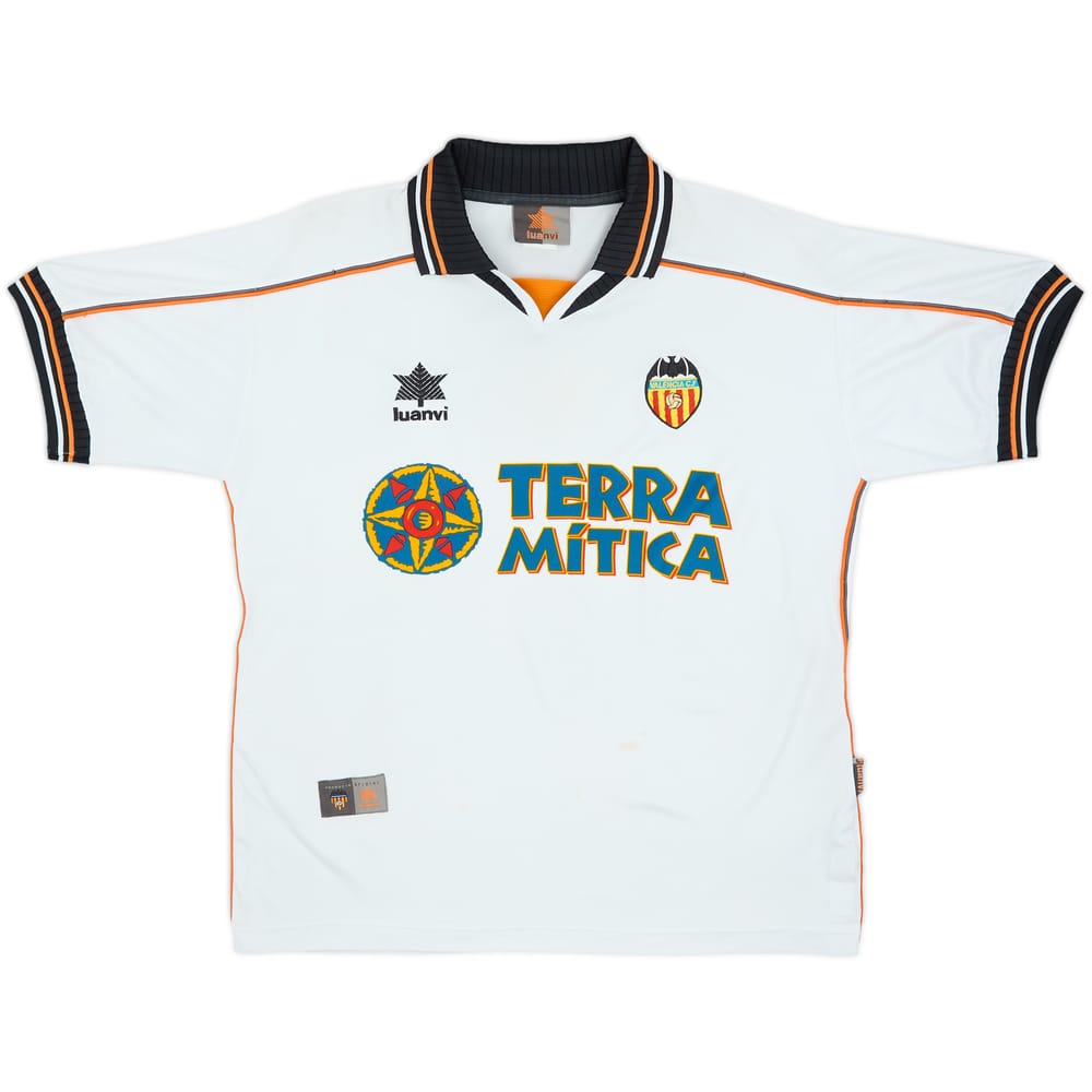 1999-00 Valencia Home Shirt - 6/10 - (S)