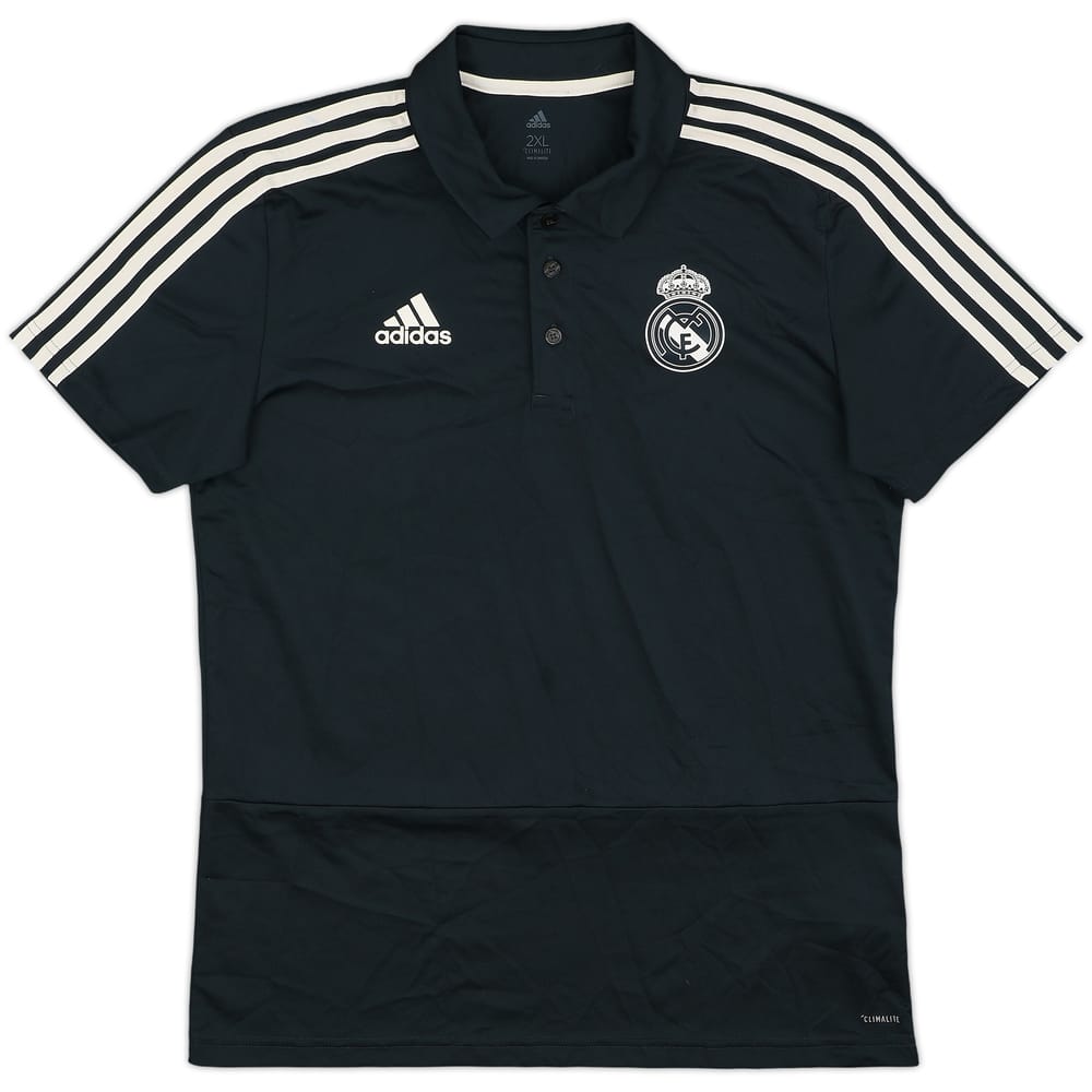 2018-19 Real Madrid adidas Polo Shirt - 8/10 - (XXL)