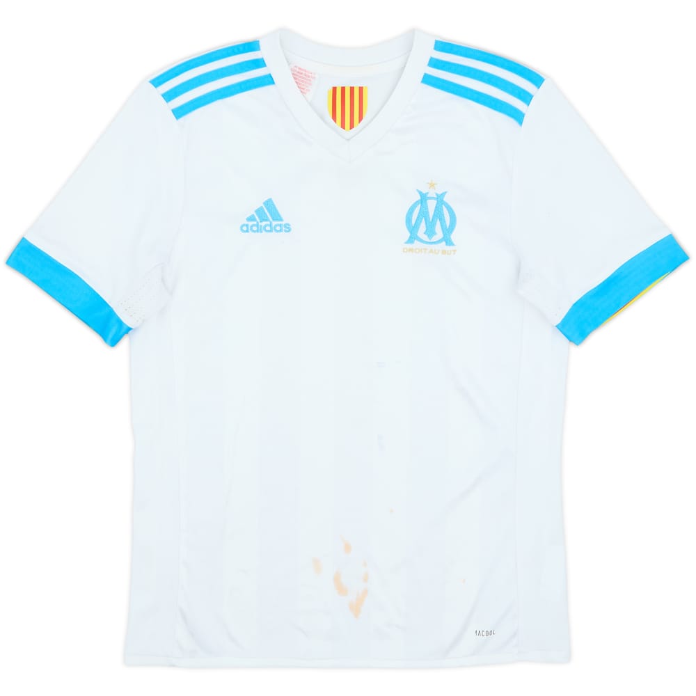 2017-18 Olympique Marseille Home Shirt - 4/10 - (L.Boys)