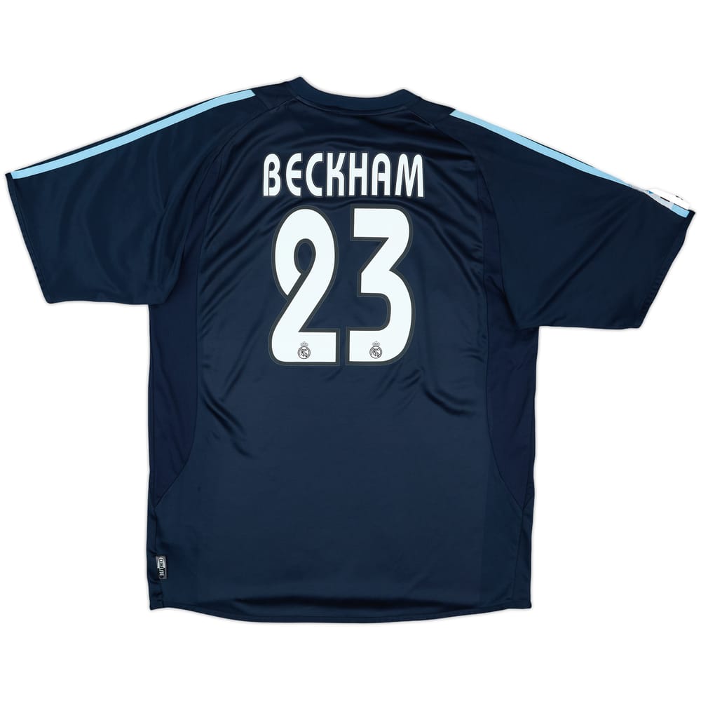 2003-04 Real Madrid Away Shirt Beckham #23 - 6/10 - (L)