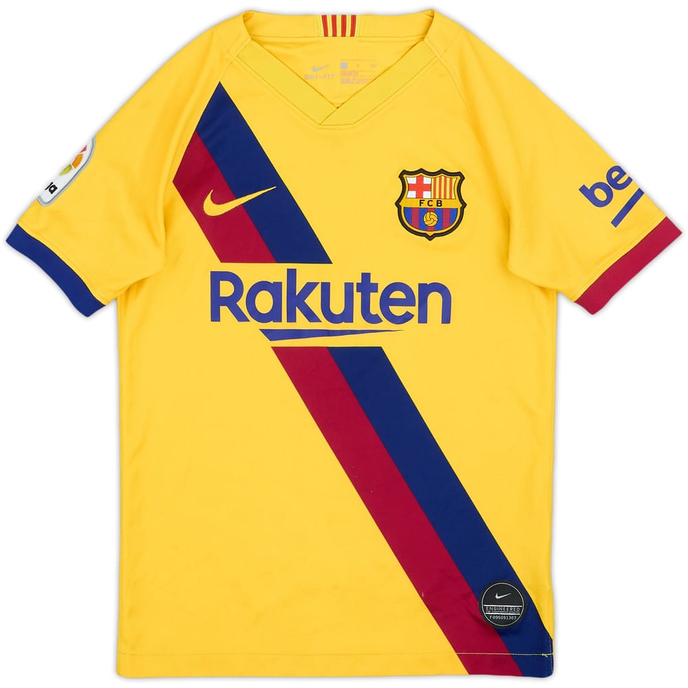 2019-20 Barcelona Away Shirt - 6/10 - (S.Boys)