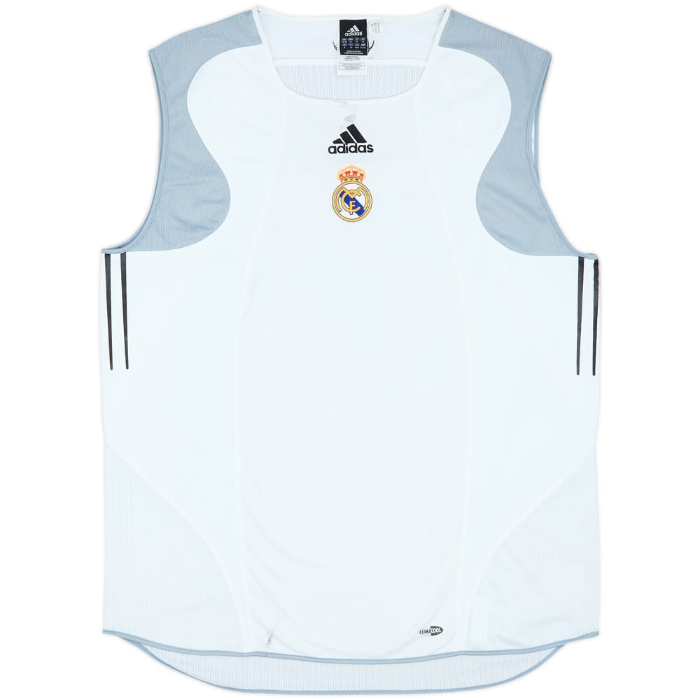 2004-05 Real Madrid adidas Training Vest - 6/10 - (XXL)