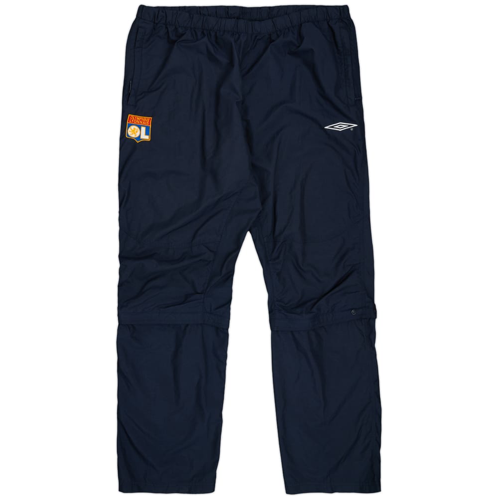 2002-04 Lyon Umbro Zip-Off Track Pants/Bottoms - 8/10 - (XL)