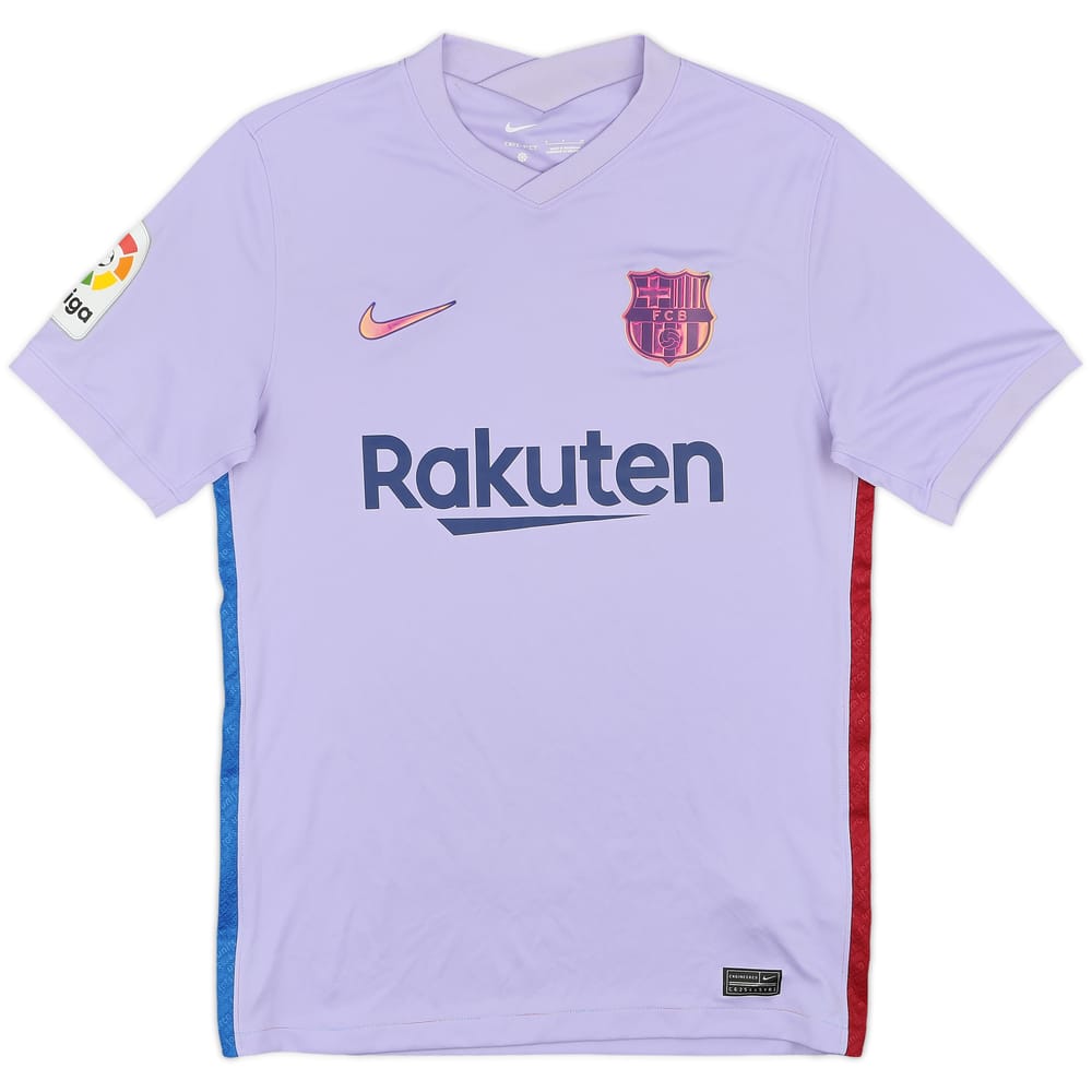 2021-22 Barcelona Away Shirt - 8/10 - (S)