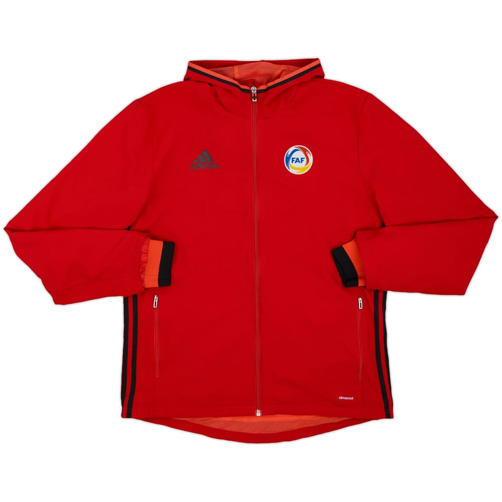 2015-16 Andorra adidas Hooded Track Jacket - 8/10 - (L)