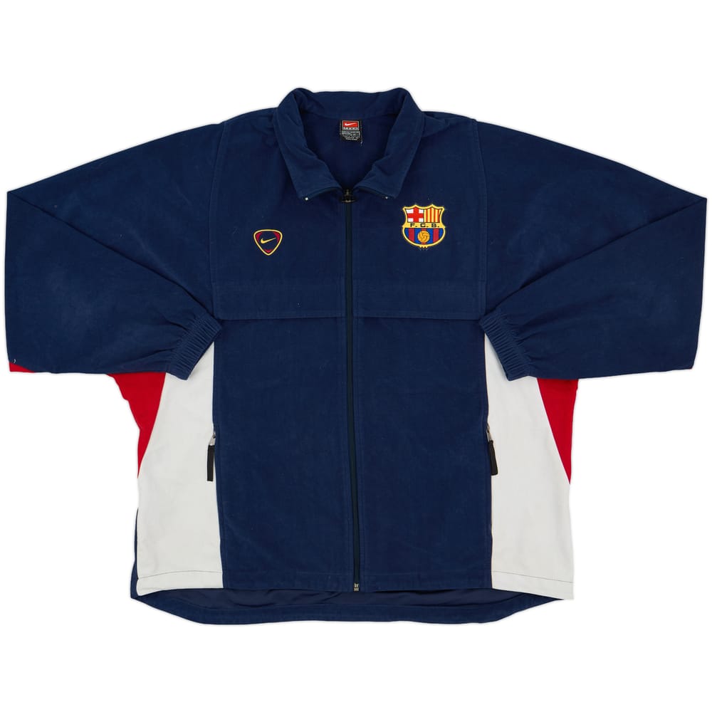 2000-01 Barcelona Nike Track Jacket - 9/10 - (XXL)