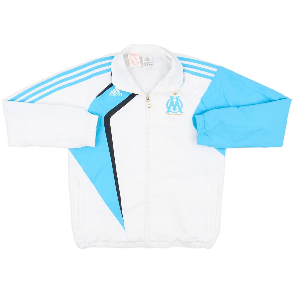 2009-10 Olympique Marseille adidas Track Jacket - 8/10 - (L.Boys)