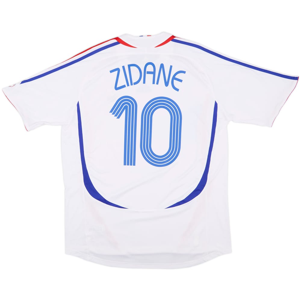 2006 France Away Shirt Zidane #10 - 6/10 - (XL)
