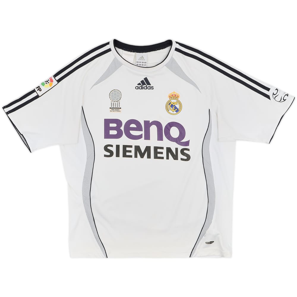 2006-07 Real Madrid Home Shirt - 7/10 - (L.Boys)