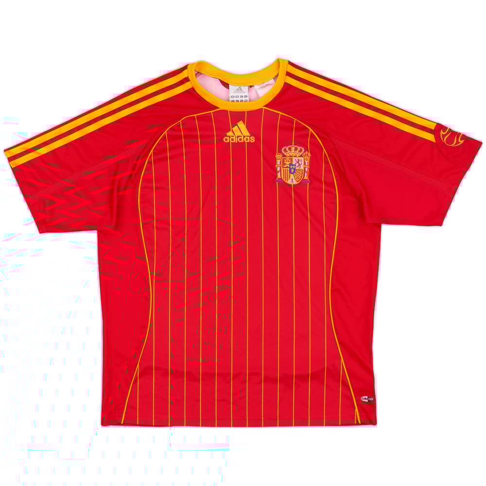 2006-08 Spain Basic Home Shirt - 7/10 - (L.Boys)