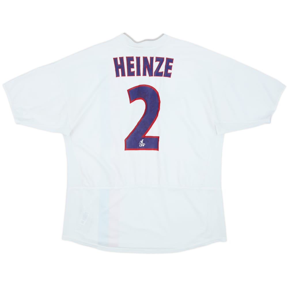 2002-03 Paris Saint-Germain Away Shirt Heinze #2 - 5/10 - (XL)