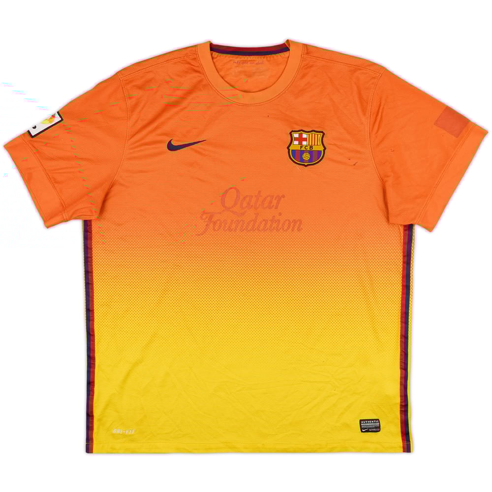 2012-13 Barcelona Away Shirt - 4/10 - (XL)