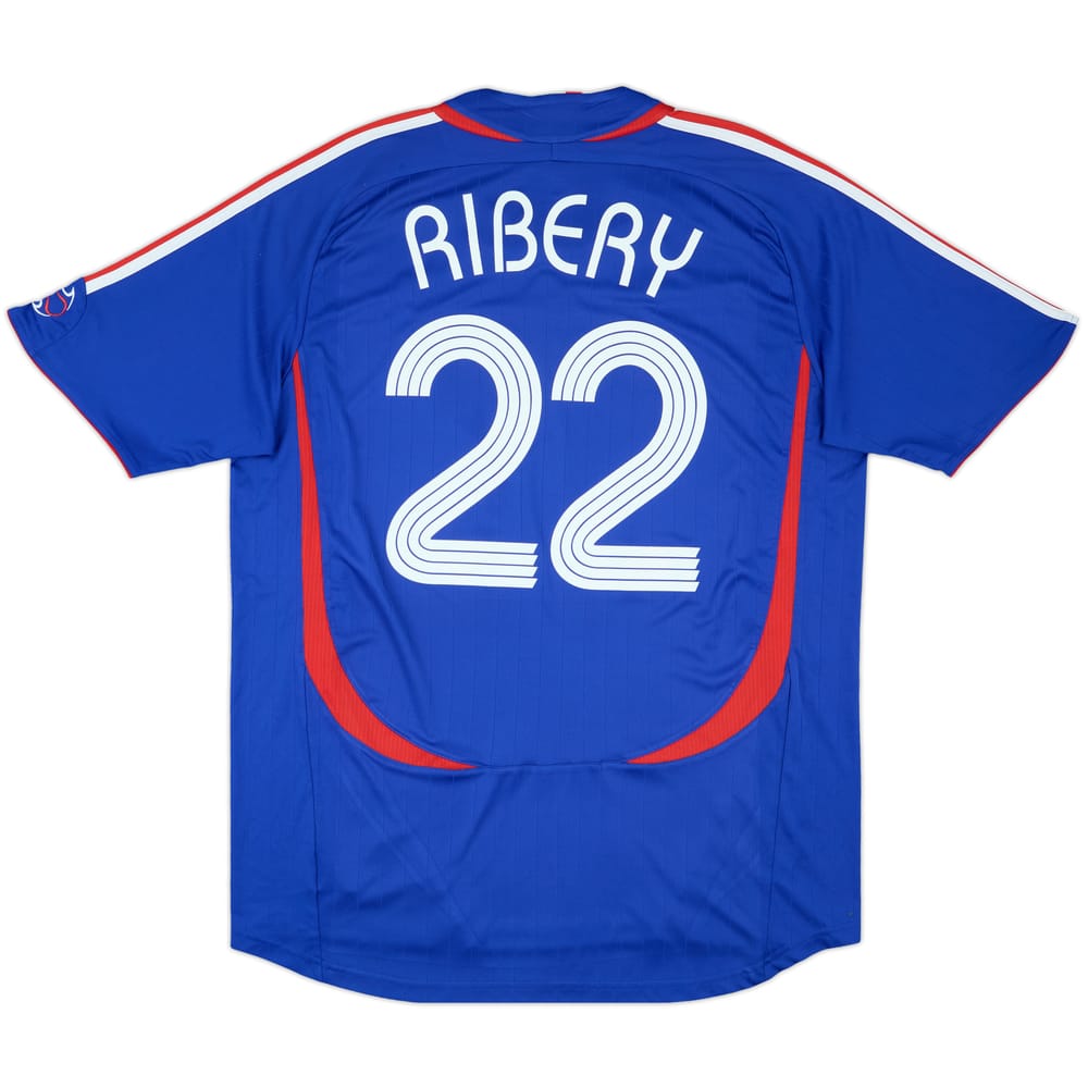 2006-07 France Home Shirt Ribery #22 - 6/10 - (XL)