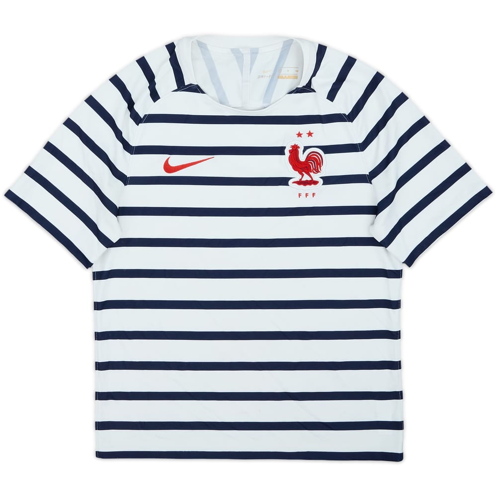 2018-19 France Nike Training Shirt - 5/10 - (L.Boys)