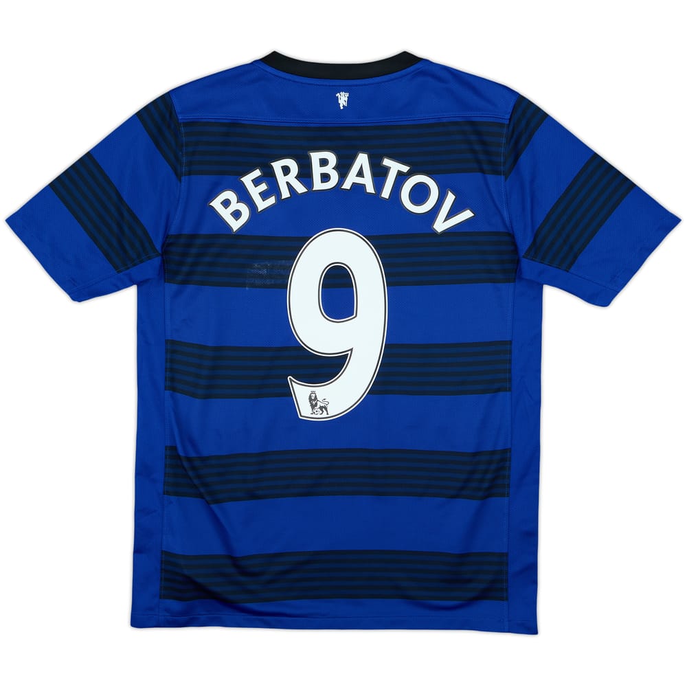 2011-13 Manchester United Away Shirt Berbatov #9 - 7/10 - (XL.Boys)
