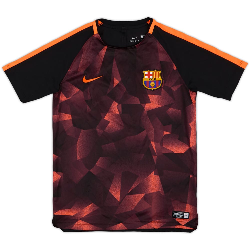 2017-18 Barcelona Nike Training Shirt - 8/10 - (M.Boys)