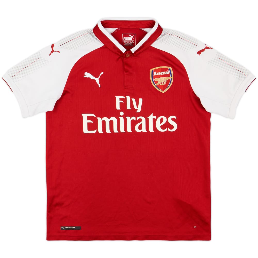 2017-18 Arsenal Home Shirt - 7/10 - (L.Boys)