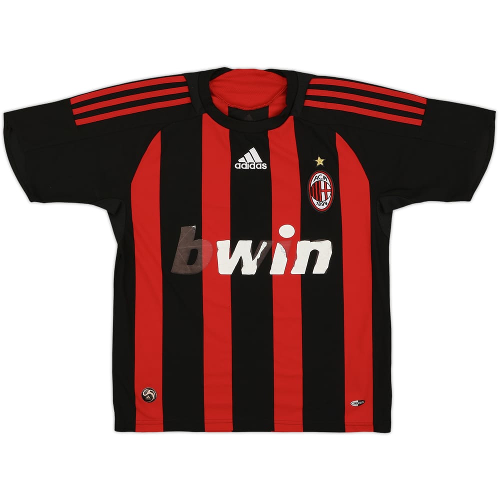 2009-10 AC Milan Home Shirt - 4/10 - (L.Boys)