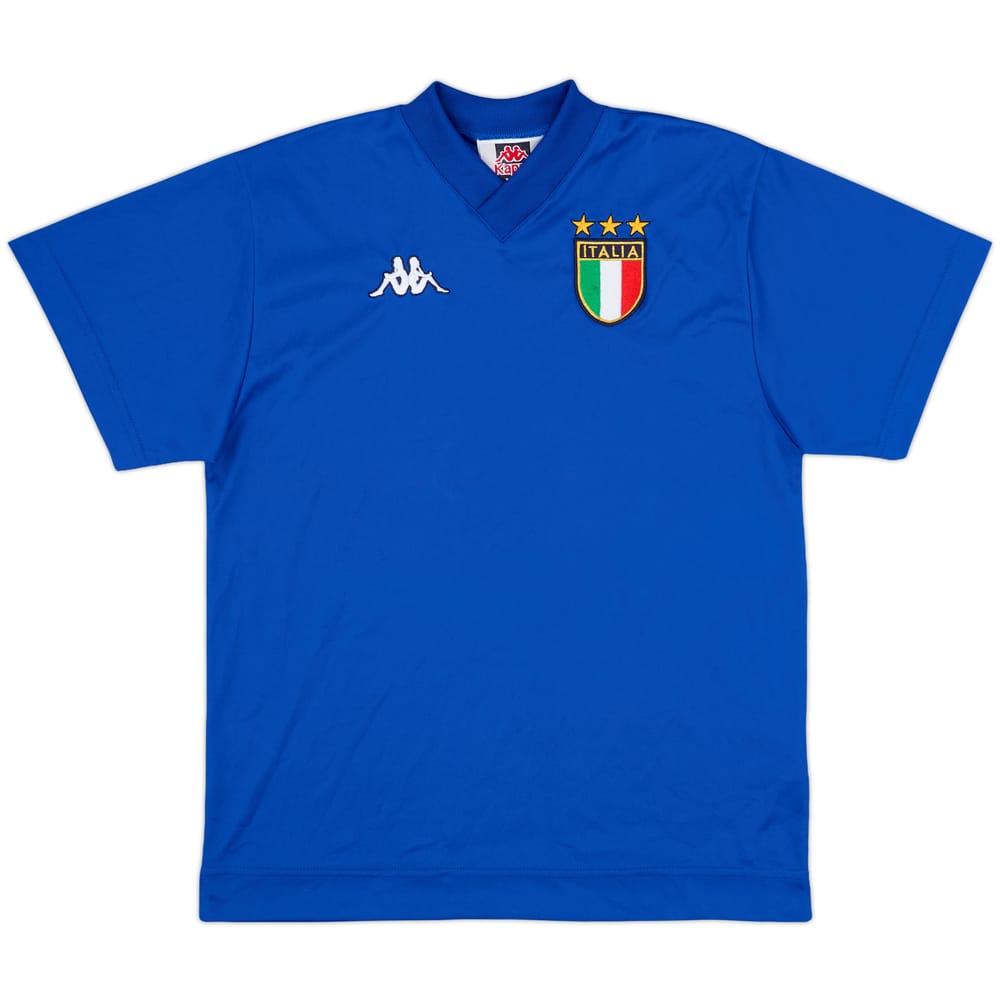 1998-99 Italy Basic Home Shirt - 9/10 - (XL.Boys)