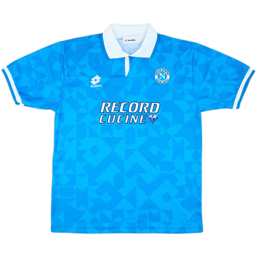 1994-96 Napoli Match Issue Home Shirt #7