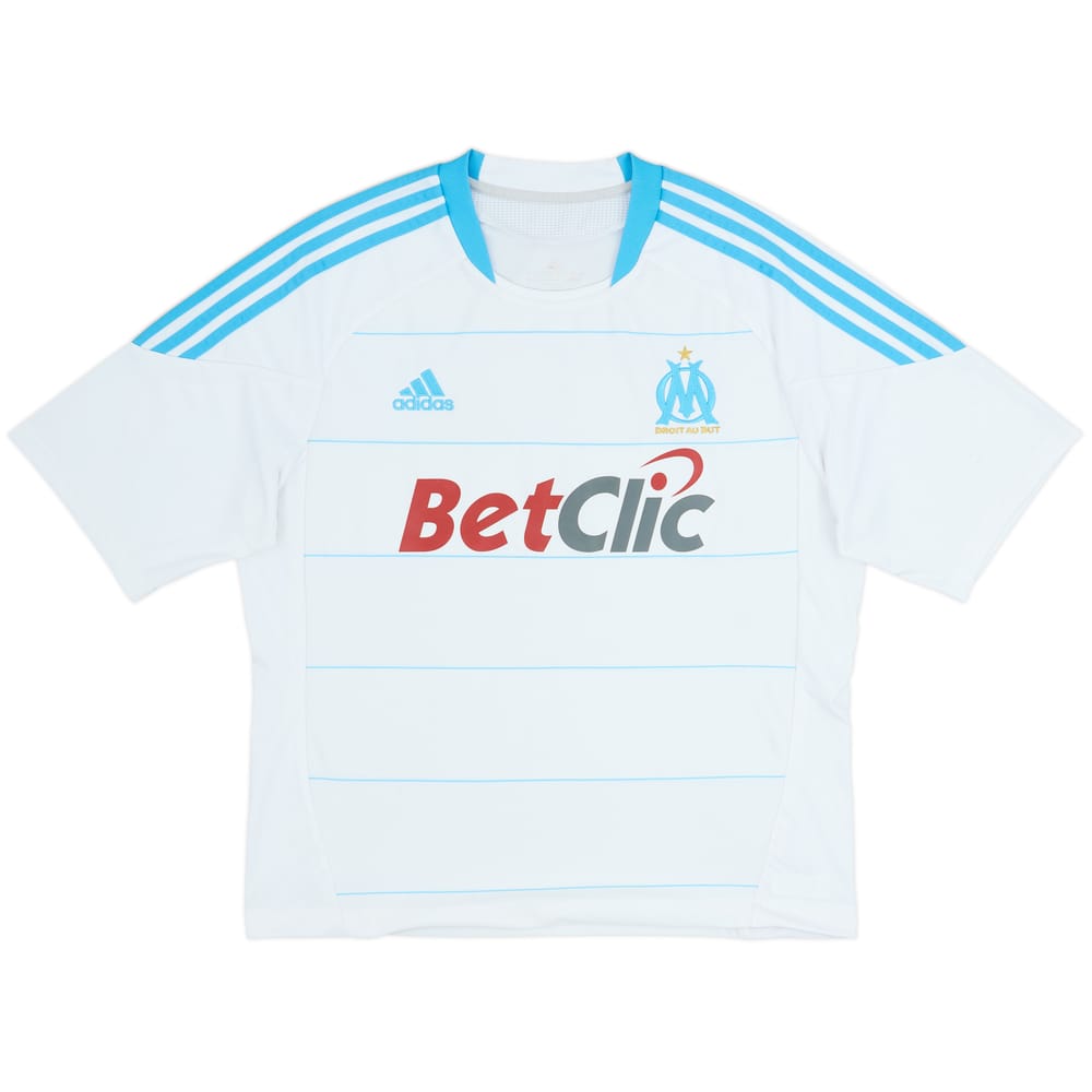 2010-11 Olympique Marseille Home Shirt - 4/10 - (L)