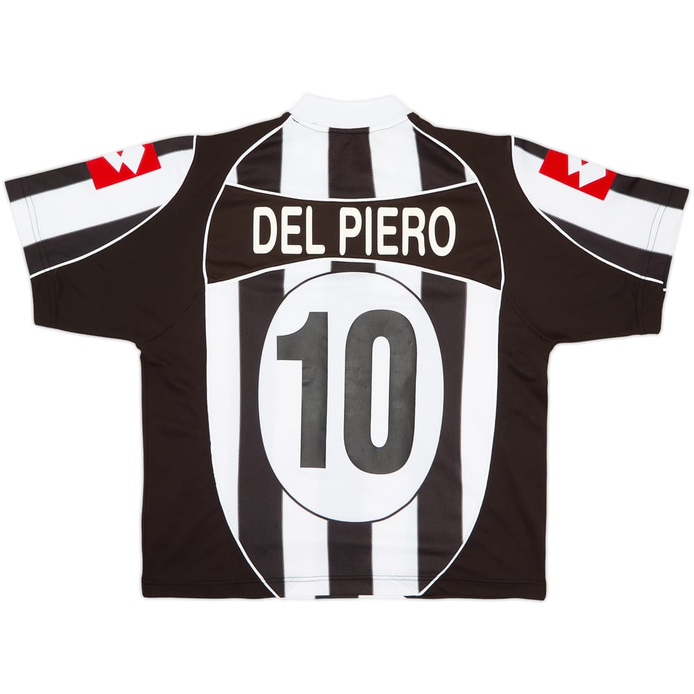 2002-03 Juventus Home Shirt Del Piero #10 - 9/10 - (M)
