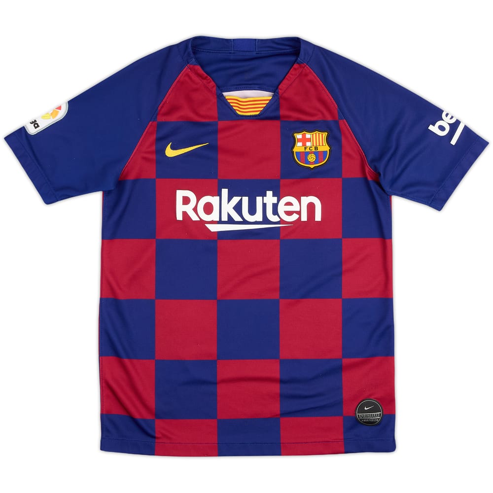 2019-20 Barcelona Home Shirt - 8/10 - (13-14 Years)