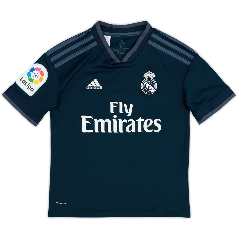 2018-19 Real Madrid Away Shirt - 6/10 - (9-10 Years)