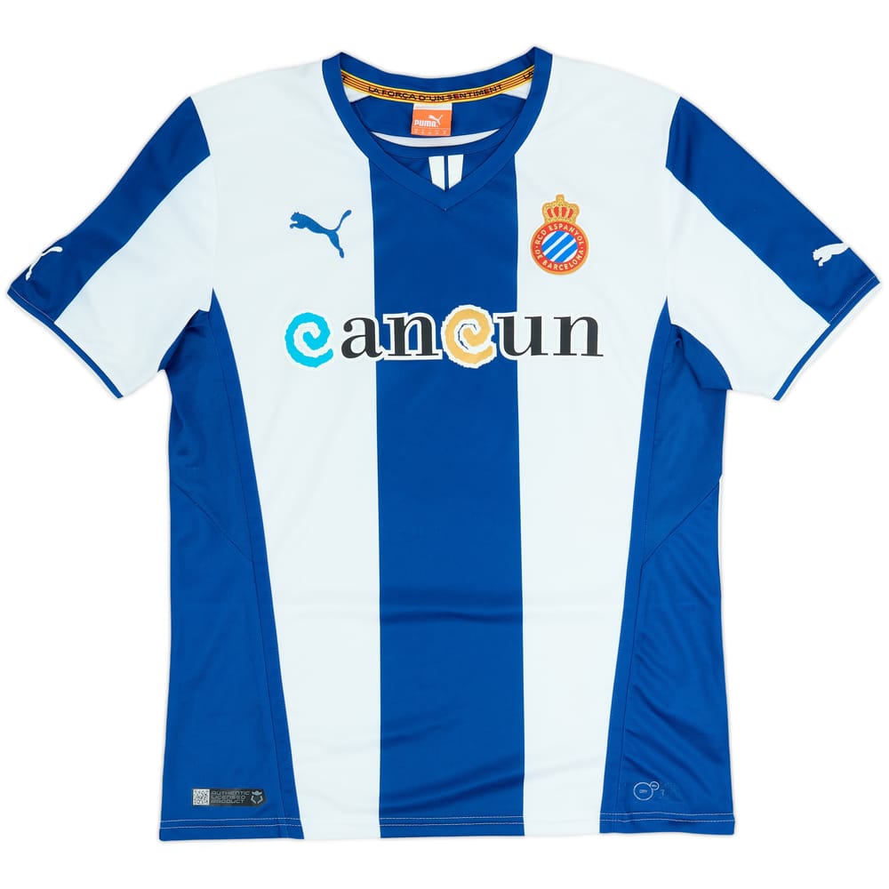 2013-14 Espanyol Home Shirt - 7/10 - (M)