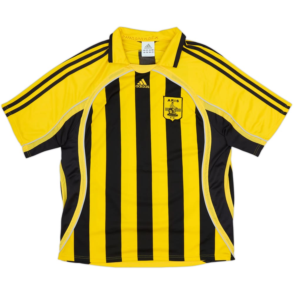 2006-07 Aris Thessaloniki Home Shirt - 7/10 - (L)