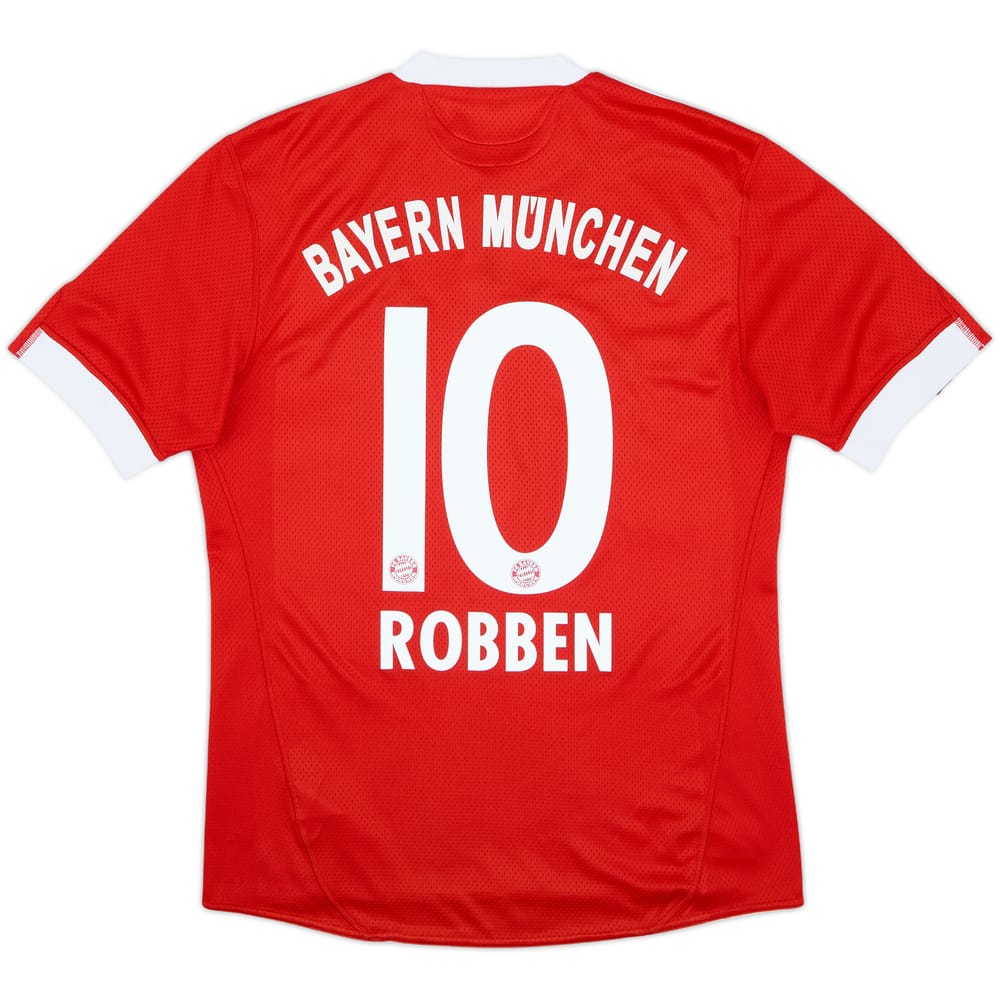 2009-10 Bayern Munich Home Shirt Robben #10 - 8/10 - (M)