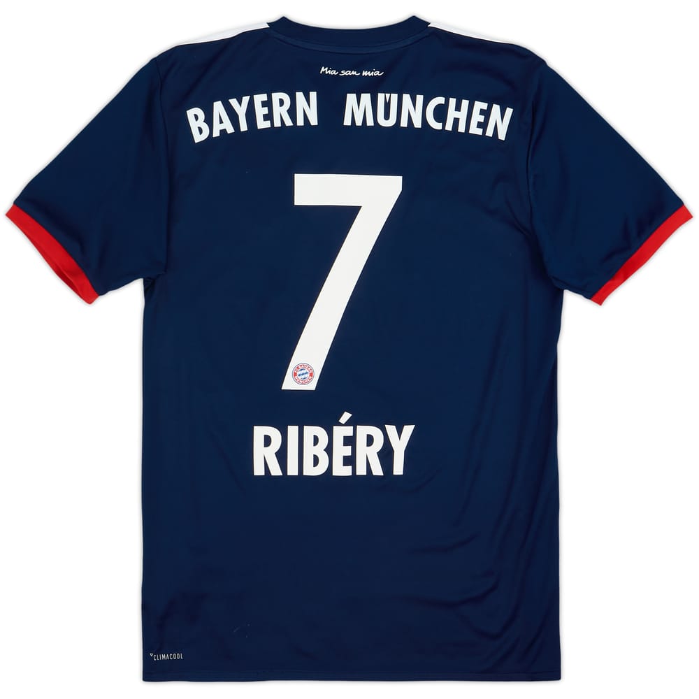 2017-18 Bayern Munich Away Shirt Ribery #7 - 8/10 - (XS)