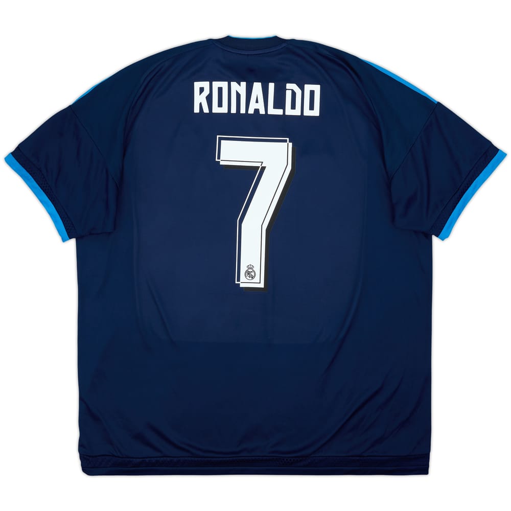 2015-16 Real Madrid Third Shirt Ronaldo #7 - 8/10 - (XL)