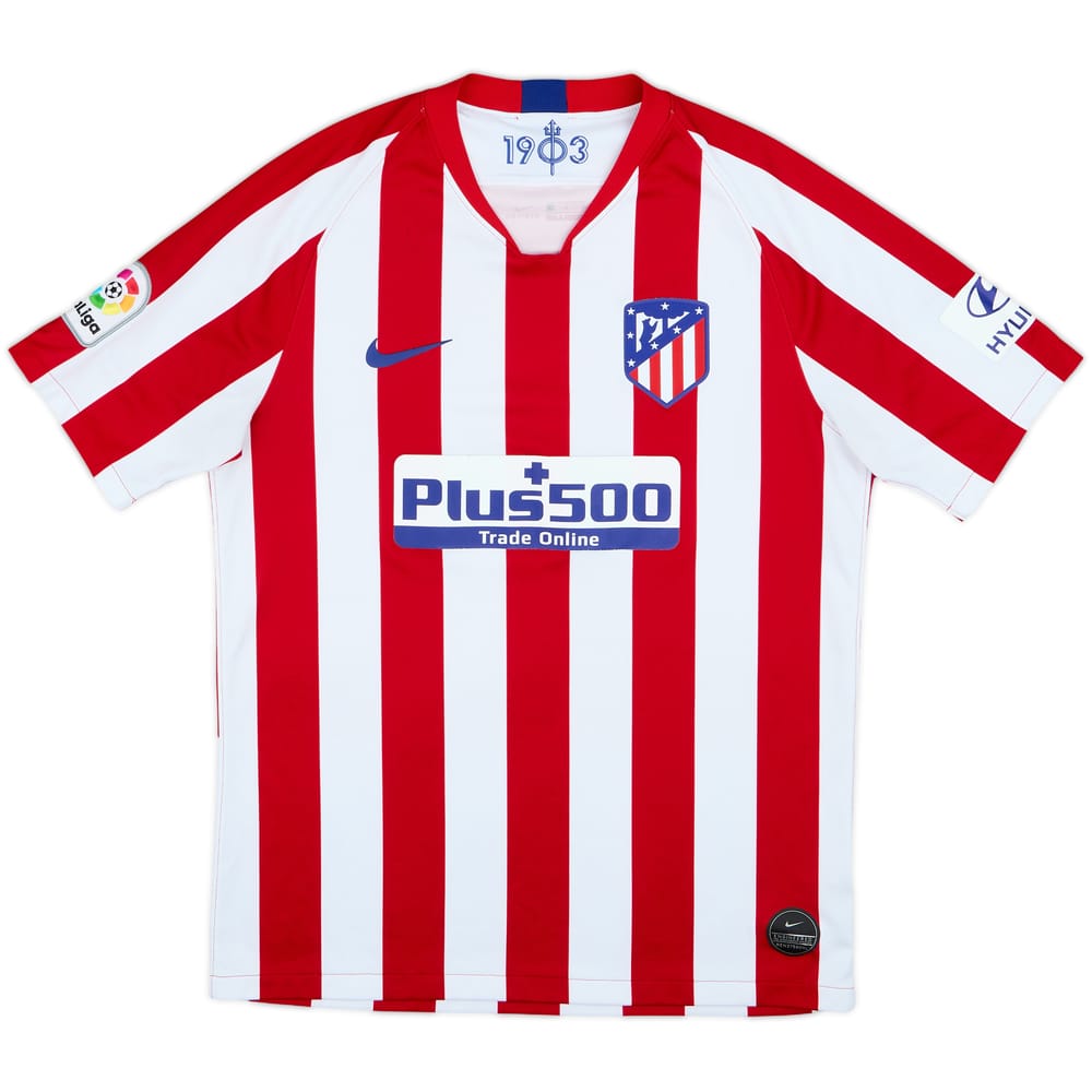 2019-20 Atletico Madrid Home Shirt - 5/10 - (M)