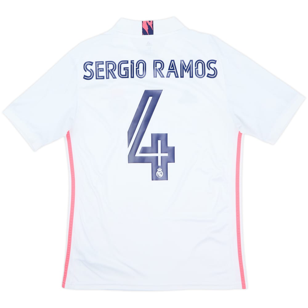 2020-21 Real Madrid Home Shirt Sergio Ramos #4 - 8/10 - (S)