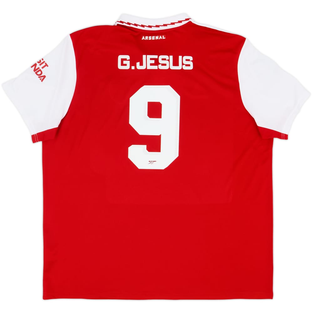2022-23 Arsenal Home Shirt G.Jesus #9 - 10/10 - (XXL)
