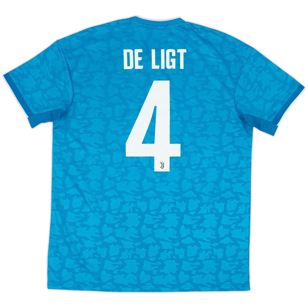 2019-20 Juventus Third Shirt De Ligt #4 - 7/10 - (L)