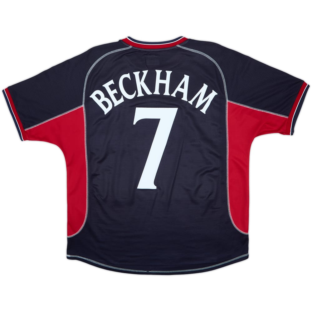 2000-01 Manchester United Third Shirt Beckham #7 - 8/10 - (L)