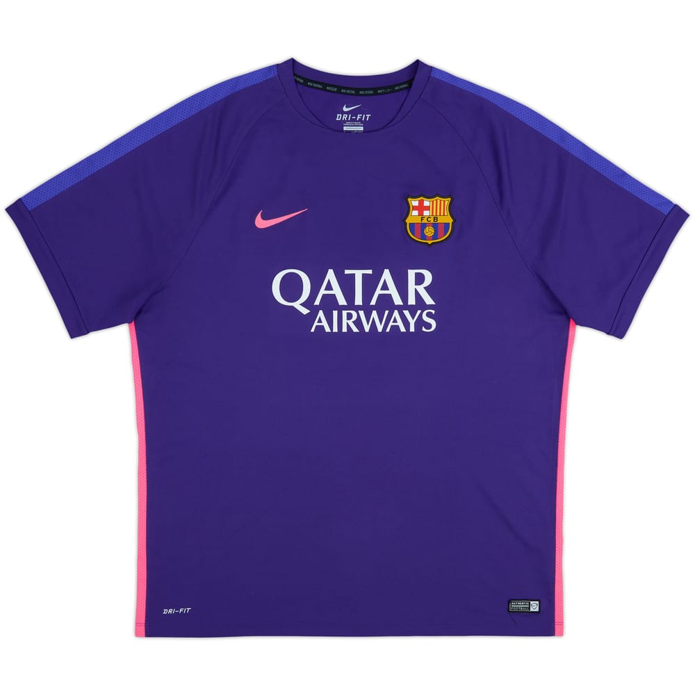 2015-16 Barcelona Nike Training Shirt - 10/10 - (XXL)