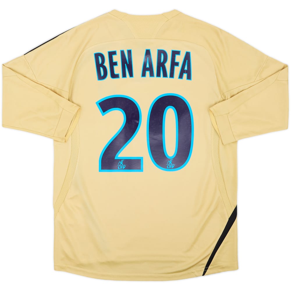 Camiseta de la tercera equipación del Olympique Marseille 2008-09 Ben Arfa #20 - 7/10 - (M)