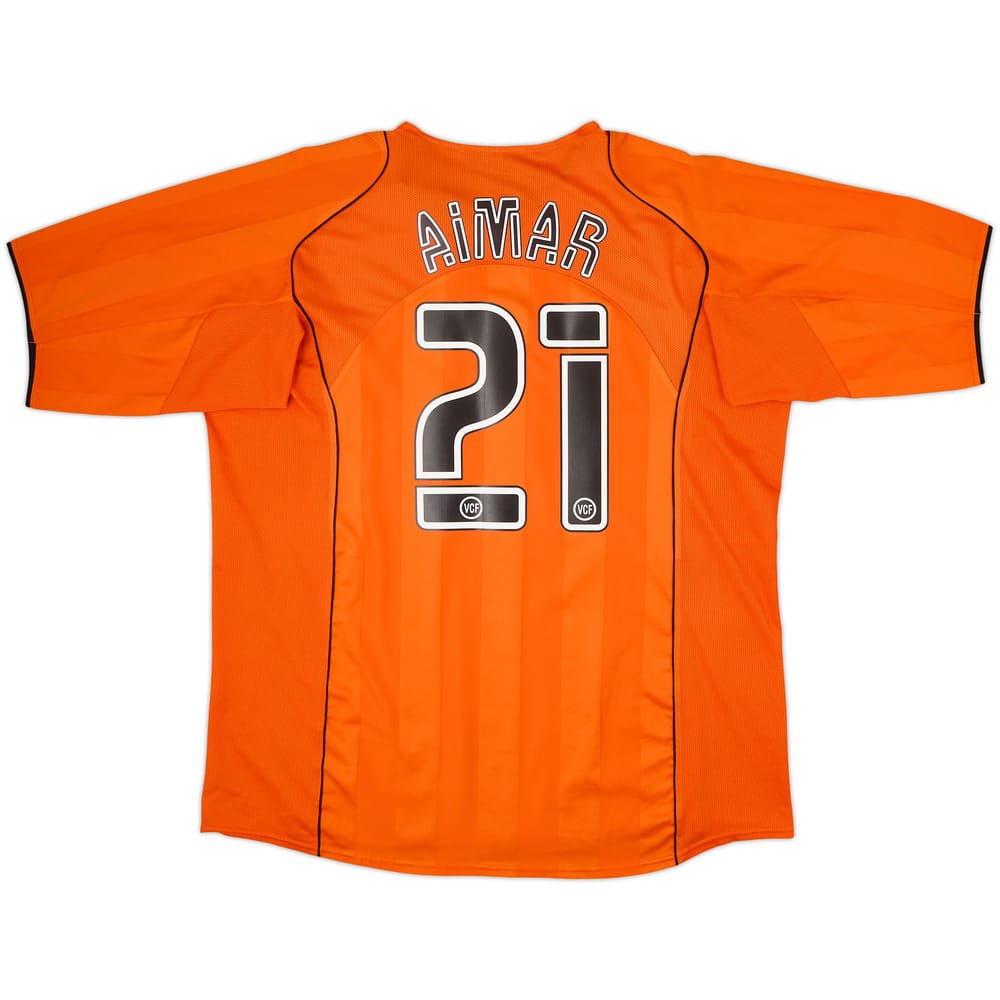 2004-05 Valencia Away Shirt Aimar #21 - 8/10 - (XXL)