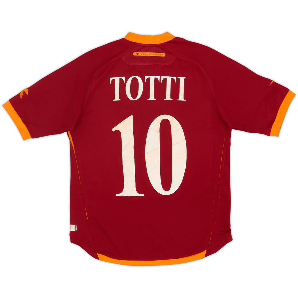 Camiseta de local de la Roma 2006-07 Totti #10 - 6/10 - (S)