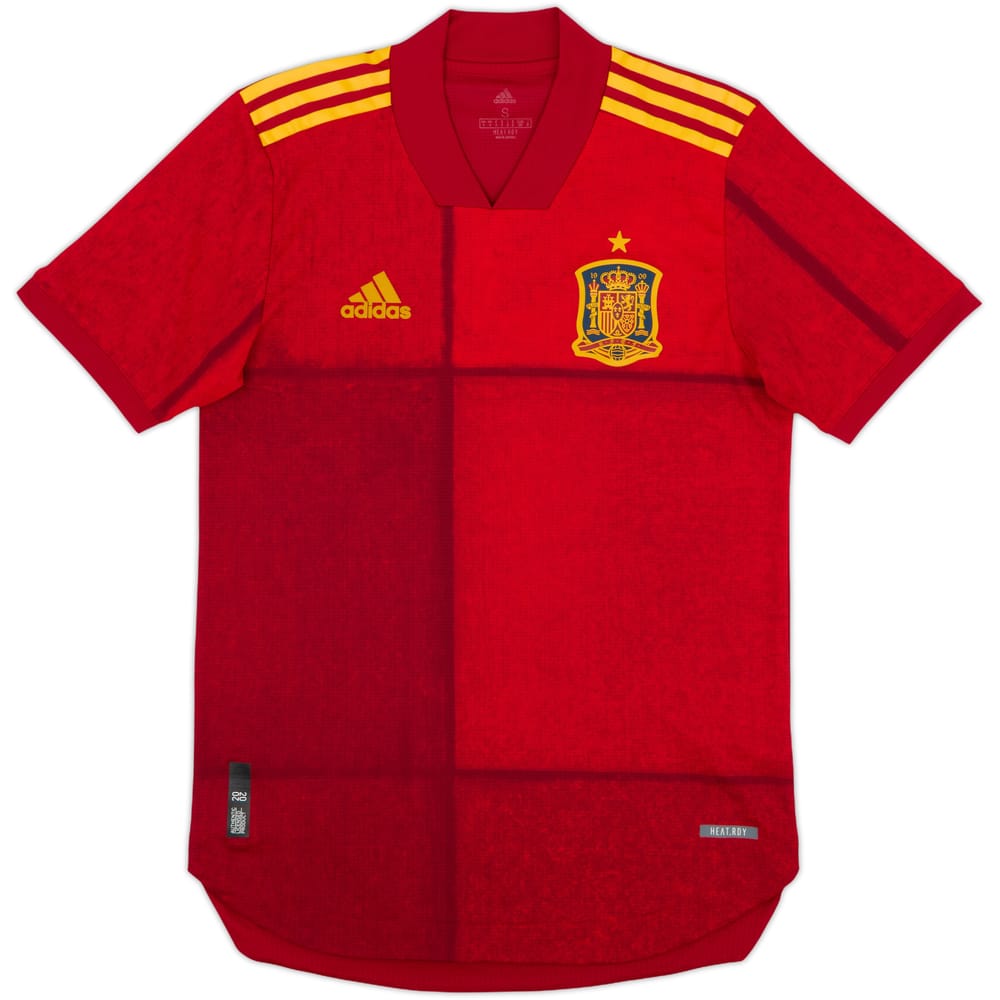 2020-21 Spain Authentic Home Shirt - 9/10 - (S)