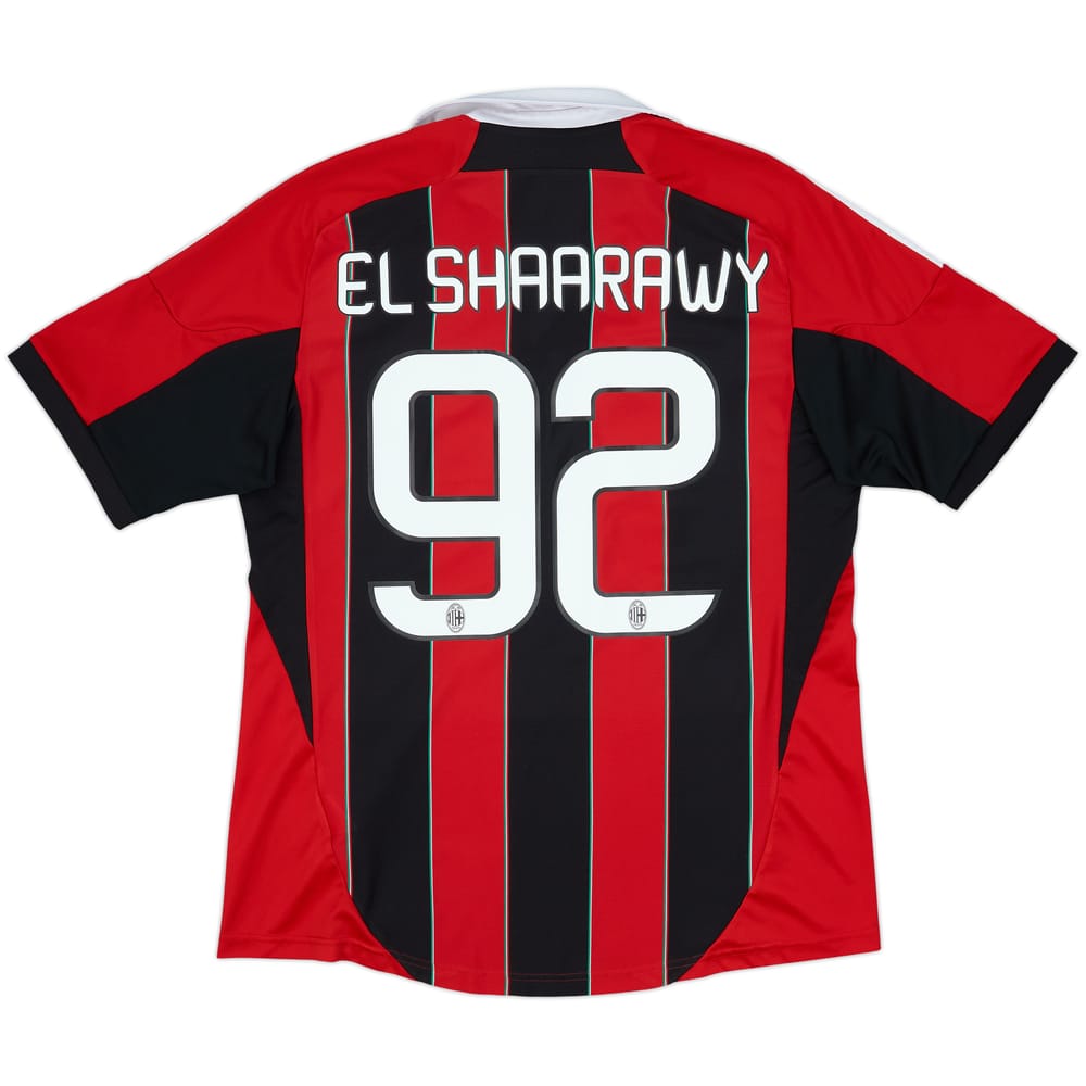 2012-13 AC Milan Home Shirt El Shaarawy #92 - 8/10 - (L)
