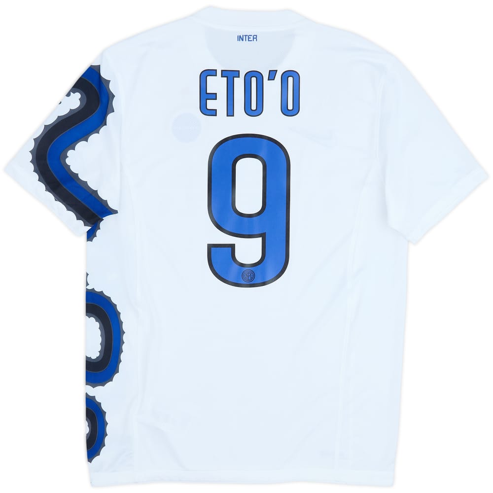 2010-11 Inter Milan Away Shirt Eto'o #9 - 8/10 - (M)