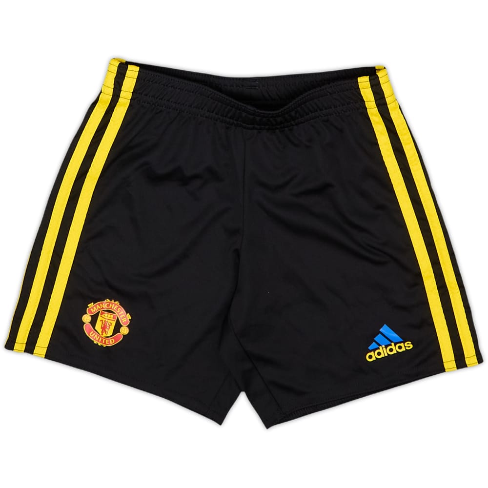 2021-22 Manchester United Third Shorts - 8/10 - (5-6 Years)