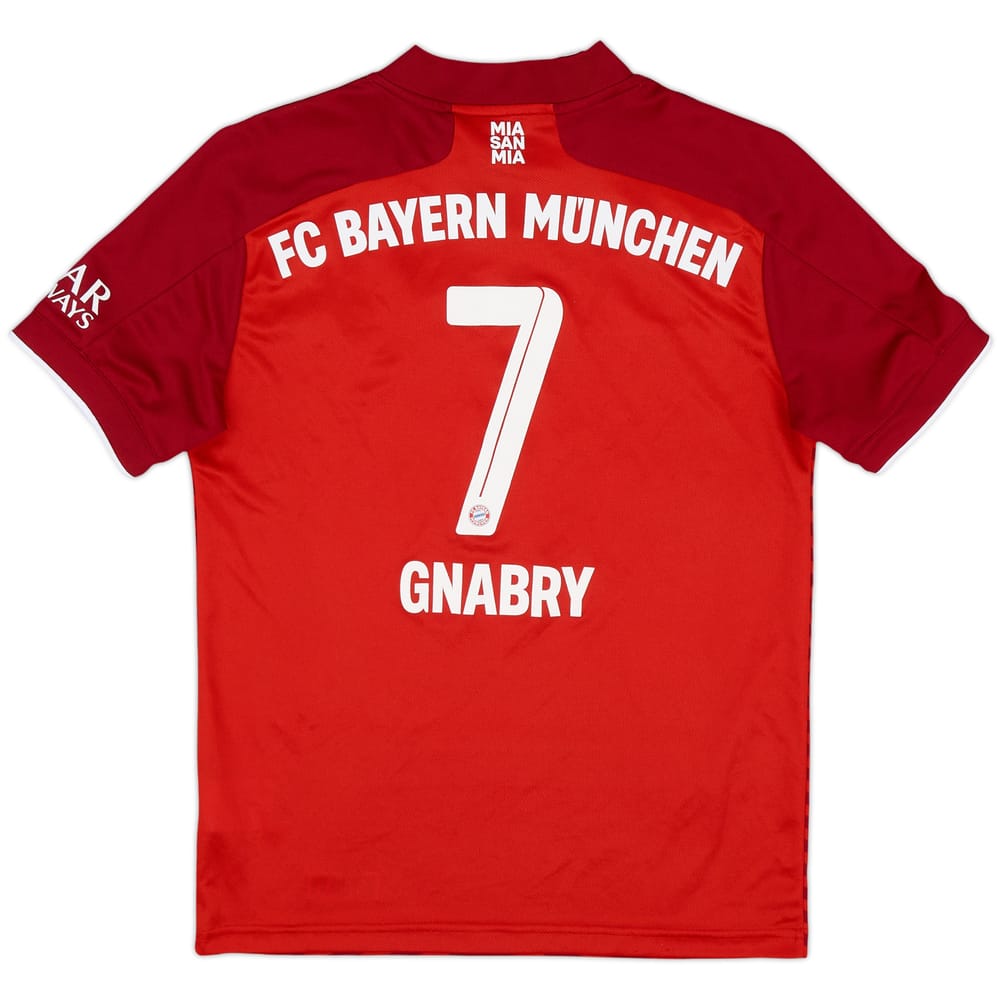 2021-22 Bayern Munich Home Shirt Gnabry #7 - 8/10 - (L.Boys)