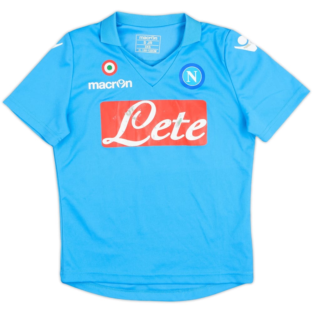 Camiseta de local del Napoli 2014-15 - 4/10 - (Niños S.)