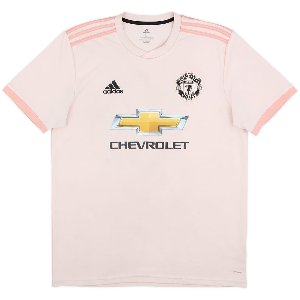 2018-19 Manchester United Away Shirt - 5/10 - (L)